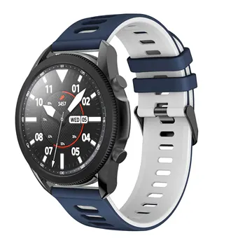 Silikono Watchband Samsung Galaxy Žiūrėti 3 41mm 45mm Smart Žiūrėti Juostos Pakeitimas Sporto Dirželis Samsung Galaxy Watch3