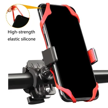 Silikono X-Grip Motociklą Telefono Turėtojas Motociklo Vairo Kalno Stovi Parama Smart Mobilųjį Telefoną, Moto, GPS Priedai