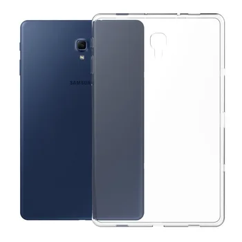 Skaidrios TPU Silicon Case for Samsung Galaxy Tab S2 S3 S4 S5e Tab 8.0 10.1 2019 T387 už p200 T710 T810 T510 T590 T830 T720