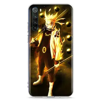 Skaidrus, Minkštos TPU Padengti Anime Naruto Itachi Už Xiaomi Redmi 9 Pastaba 9S Pro 8T Max 8 7 6 5 Pro 5A 4X Telefono dėklas