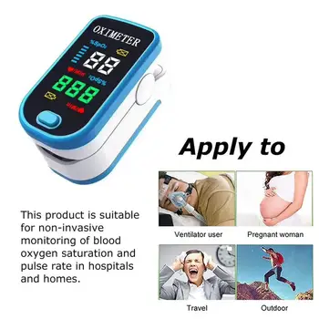 Skaitmeninis Pirštų Oximeter OLED Pulse Oximeter Ekranas Oximeter Pirštu Sveikatos Diagnostikos Įrankis Stebėti Medicinos Įranga