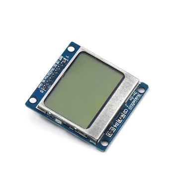 Smart Elektronika LCD Modulis Ekranas Ekranas Mėlynas apšvietimas plokštę PCB 84*48 84x84 lcd 5110 N0kia 5110 Ekranas Arduino