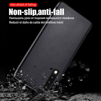 Smart View Flip Case For Samsung Galaxy S10 S20 S8 S9 Plus Pastaba 8 9 10 Pro S10e S7 Krašto A10 A30 A50 S A6 A7 A9 2018 Odinis Dėklas