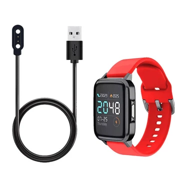Smartwatch Dokas Įkroviklis Adapteris Magnetinis USB Įkrovimo Kabelis Bazės Laidą Laidą Xiaomi Haylou LS01 LS02 Smart Watch Priedai