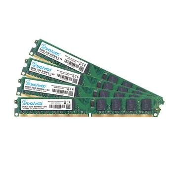 SNOAMOO Desktop PC Ram DDR2 1G/2GB 667MHz PC2-5300s 800MHz PC2-6400S DIMM Non-ECC 240-Pin 1.8 V Intel Kompiuterio Atmintį