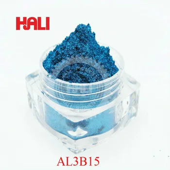 Spalva aliuminio pigmentų,aliuminio spalvos milteliai,mėlyna aliuminio pigmentų,1lot=20gram AL3B15 royal blue,nemokamas pristatymas