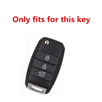 Spalvinga Pilnas draudimas Nauji Minkštos TPU automobilio raktas atveju shell Kia Rio QL Sportage Ceed Cerato Sorento K2 K3 K4 K5 Automobilių Stiliaus Accessories