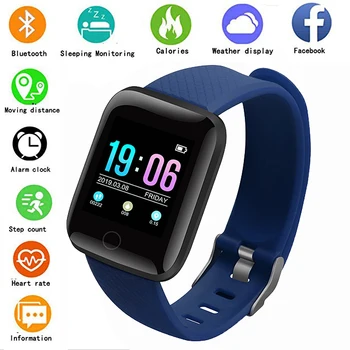 Sporto Smart Pora Laikrodžiai Nešiojami Vandeniui Pedometer Bluetooth Širdies ritmo Miego Stebėjimo Vaikams, Vyrams Ir Moterims Žiūrėti