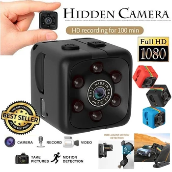 SQ11 960P/1080P MiniCamera Sporto DV Infraraudonųjų spindulių Naktinio Matymo Kamera Automobilio DV Digital Video