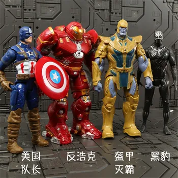Stebuklas Keršytojas 3 begalybės karo Filmą Anime Super Herojai Kapitonas Amerika Ironman thanos hulk thor Superhero Veiksmų Skaičius Žaislas