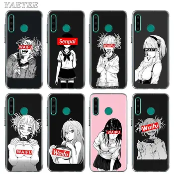 Sugoi Senpai Anime Mergina waifu Telefoną Atveju Huawei Honor 10 10i 20 Lite 20S 30 Pro+ 9A 9S 9C 9X 8A Premjero 8X TPU Minkštas Viršelis