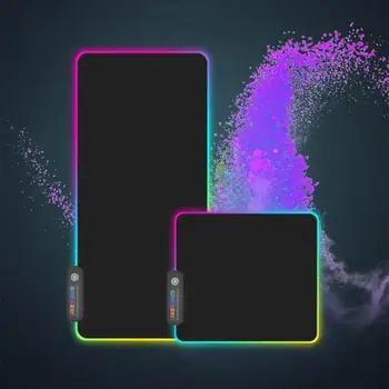 Super-didelio Šviesos skleidimo Klaviatūros Mygtukai Pusėje-užfiksuota Žaidimas Pelės Mygtukai Sutirštės Septynių spalvų RGB LED Žibintai Kompiuteris Gamer