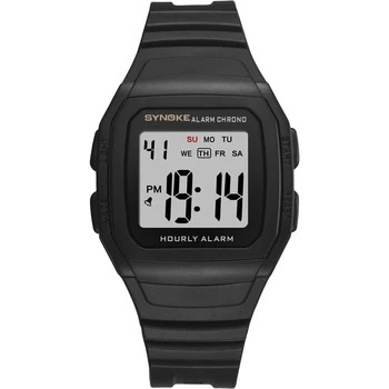 SYNOKE Sporto Laikrodžiai Reloj Skaitmeninis Hombre Gyvenimo Vandeniui Žiūrėti Žmogus LED Skaitmeninis Plastiko Atsitiktinis Laikrodį Dovanų Relog Hombre