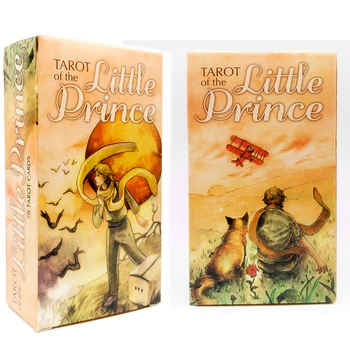 Taro Little Prince Korteles Denio 78 Kortų ir Mokomoji Knygelė Būrimą Skaityti Love Moon Šalia manęs Pradedantiesiems