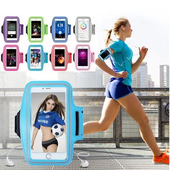 Telefonas Raištį Lauko Bėgimo Sporto Telefono dėklas skirtas iPhone 11 Pro Max X XS XR Max 6 7 8 Plius 