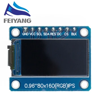 TFT Ekranas 0.96 / 1.3 1.44 Colių IPS 7P SPI HD 65K Spalvotas LCD Modulis ST7735 Ratai IC 80*160 (Ne OLED) Už Arduino