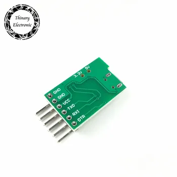 Thinary Elektroninių 5vnt USB TTL konverterio Micro UART modulis CH340G CH340 3.3 V 5V jungiklis downloader pro mini