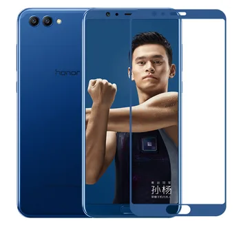 Thouport Grūdintas Stiklas Huawei Honor Peržiūrėti 10 / V10 Full Screen Protector Apsauginė Plėvelė Už Garbę V 10 Stiklo Pilnas Draudimas