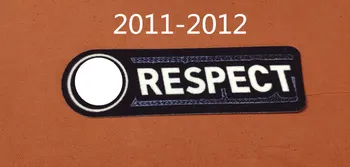 Tikrosios žaisti Futbolą Pleistras Pagarba Visiems Ženklelis 2008-2010 M. 2011-2012 M. Sezono 2012-2012