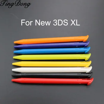 TingDong Įvairių Spalvų Plastiko Jutiklinio Ekrano Rašikliu Stylus Nustatyti Naują Nintend 3DS XL LL Atsitiktine Spalva