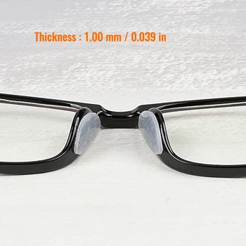 Toketorism silikono nosies pagalvėlės akiniai Ne slydimo nosies pagalvėlės akinių sunglassses priedai 10 vienetų vienoje pakuotėje