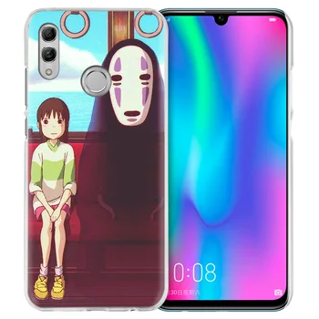 Totoro Atkakli Toli Ghibli Atveju Huawei Honor 8X 9A 9C 9S 9X Pro Y9 8A 2020 m. 10 Lite Žaisti 20i Y6 Y7 2019 Sunku VNT Padengti Coque