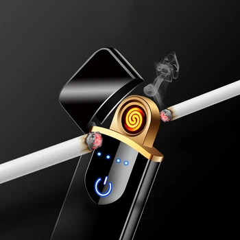 Touch Induction Lengvesni Mokestis Usb dvipusis Taško Dūmų Detektorius Lengvesni Vėjo dalykėlių vyrams