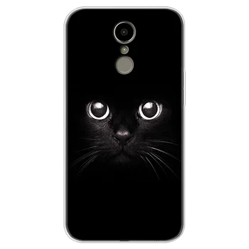 TPU Dangtelis LG G3 G4 G5 G6 G7 K4 K5 K8 K10 2017 2018 K11 Plius Nexus 5X V20 V30 X 2 Galios Funda Už LG K6 K7 Cute Cat Soft Atveju