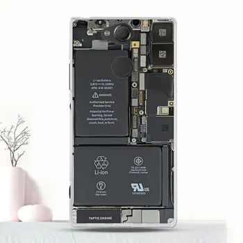 TPU Silikono Bamperis Sony Xperia XA2 Minkštas Atveju 3D Spausdinimo Sony Xperia XA2 Dual Telefono Dangtelį Sony Xperia XA2 Funda Atveju