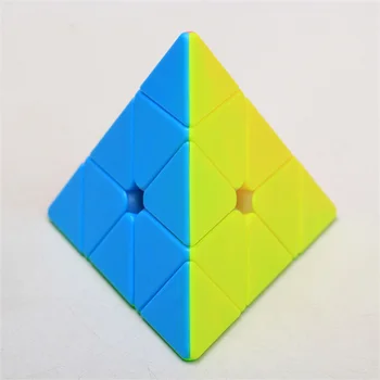Trikampis Piramidės Magija Greitis Kubo Pasukti Puzzle Greitis Kubeliai Švietimo Žaislas Įspūdį cubo magico Specialių Žaislų, Vaikai, Vaikams