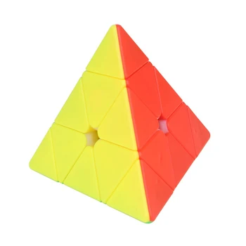 Trikampis Piramidės Magija Greitis Kubo Pasukti Puzzle Greitis Kubeliai Švietimo Žaislas Įspūdį cubo magico Specialių Žaislų, Vaikai, Vaikams