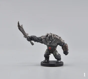 TRPG miniatiūrų stalo žaidimas požemiuose orc warrior Priest Warlock Driadė Šaulys shamman Milžinišką monstrą undead padaras žvėris duomenys