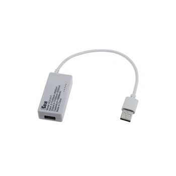 UANME Balta Micro USB Įkroviklis Baterijos Talpa Įtampa Srovės Testeris, Matuoklis Jutiklis su LCD Mobiliojo telefono Galia Bankas