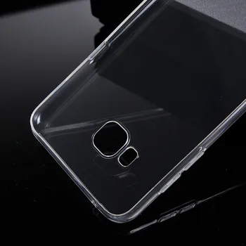 Ultra Plonas Aišku, Minkštas Gelis TPU Atgal Case For Samsung Galaxy S3 S4 S5 S6 S7 Krašto S8 S9 Plus A3 A5 5 j3 skyrius J5 2016 Silikono Padengti