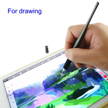 Universalus 2 In 1 Baudos Taškas Jutiklinio Ekrano Rašikliu, Piešimo Capacitive Stylus Pens For iPad