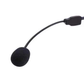 Universalus 3,5 mm Lizdas Laidinė laisvų Rankų įranga Mikrofonas Kelionių Vadovo Mokymo Paskaita Nešiojamų Kondensatoriaus Mikrofonas Garsiakalbio
