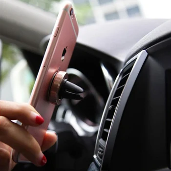 Universalus Automobilinis Telefono Laikiklis 2019 Naujas Mini GPS Oro Angos Kalno Magnetas Ląstelių Telefono Stovas Laikiklis iPhone Samsung