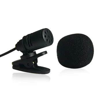 Universalus Mic Ausinės Atvartas Lavalier Įrašą Mikrofonas Paskaita Mokymo Konferencija, Nešiojamas Mini Mikrofonas