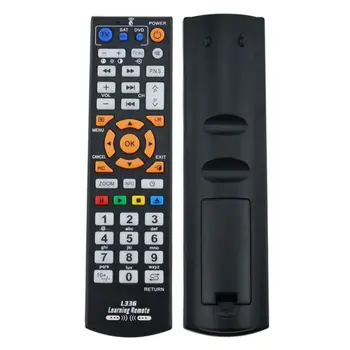 Universalus Smart L336 ir SPINDULIŲ Nuotolinio Valdymo pultas Su Mokymosi Funkcija Kopija TV KABELIS DVD, SAT STB DVB HIFI TV BOX VCR G-T