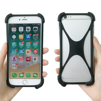 Universalus Telefono Bumper Case For iPhone Xs XR 8 X Minkštas Elastingas Silikoninis Dangtelis, Skirtas 