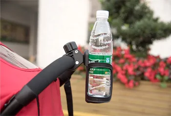 Universalus vežimėlis kavos puodelio laikiklis pieno butelis rack vandens butelio laikiklį įstatykite vežimėlis vežimėliai lovelę dviračių buggy
