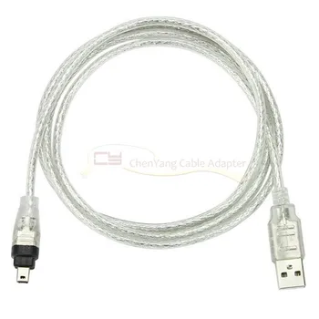USB 1394 Kabelis 4Pin USB Vyras į Firewire IEEE 1394 jungtis 4 Pin Male iLink Adapterio Laido firewire 1394 Kabelį SONY DCR-TRV75E DV