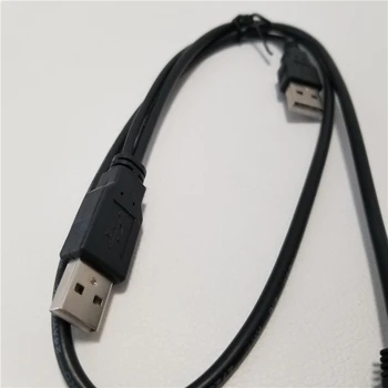 USB 2.0 A male į Mini B 5Pin Duomenų Kabelis Laidą Su Išorės vyrų Maitinimo Kabelis Mobile Išorinis Kietasis Diskas