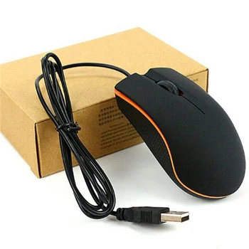 USB 2.0 Pro Gaming Pelės, Optinės Pelės Matinio Paviršiaus Kompiuteris PC Nešiojamas Mini M20 1200 DPI Optinė Laidinė Pelė