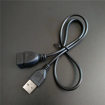 USB 2.0 Vyrų ir Moterų USB Laidas 1,5 m, 0,6 m, Plėstuvas Laido Viela Super Spartos Duomenų Sinchronizavimo Kabelis-prailgintojas KOMPIUTERIO, Nešiojamojo kompiuterio Klaviatūra