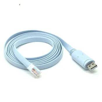 USB 2.0 į konsolę derinimo grandinės, Kelvedžio, jungiklis konfigūracija kabelis 1.5 m USB į RJ45 jungtis sąsajos kabelis 1.5 m 5ft