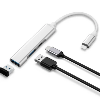USB 3.0 Port HUB USB3.0 Splitter 3 Uostų OTG Adapteris, Skirtas 