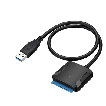 USB 3.0 Prie SATA 3 Kabelis Sata Į USB Adapteris Konvertuoti Kabeliai Parama 2.5/3.5 Colio Išorinis SSD HDD Kietojo Disko Adapteris