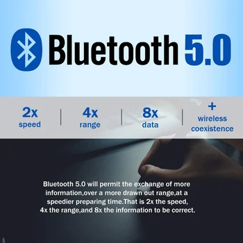 USB Bluetooth Adapteris 5.0 
