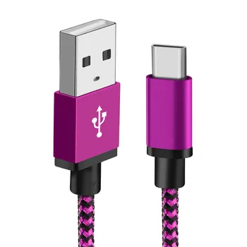 USB C Tipo Kabelis 1M 2M 3M Greito Įkrovimo usb 3.0 kabelį, Tipas c, duomenų Laidas, Kroviklis, usb-c 